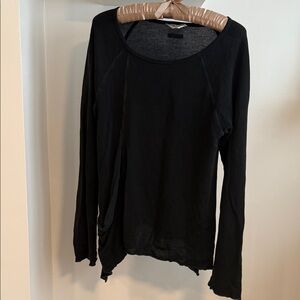 Hard Tail Classic Black Long Sleeve Top